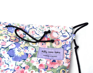 Backpack tote - Floral impressions