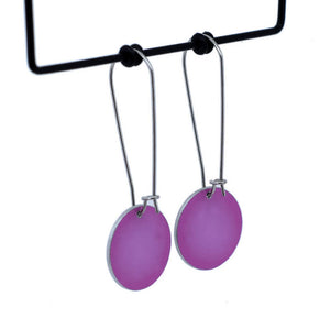 Claire Ishino - Australian Garden - small circle drop hook earrings