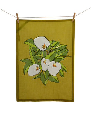 Tea Towel - Lilies