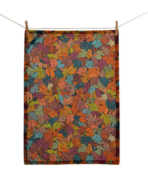 Tea Towel - Autumn Leaves