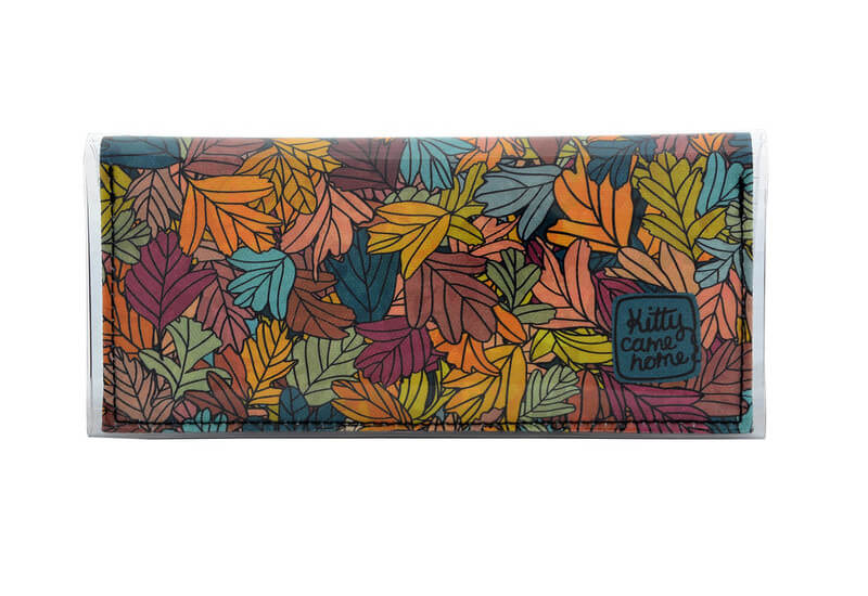 Bi-fold Clutch - Autumn Leaves