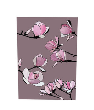Greeting Card - Magnolia - Dusty pink