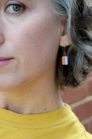 Dear Daisy colour palette - revolving doors - shepherds hook earrings