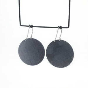 Ebb and flow - Birds Nests For Hair - large circle shepherds hook earrings