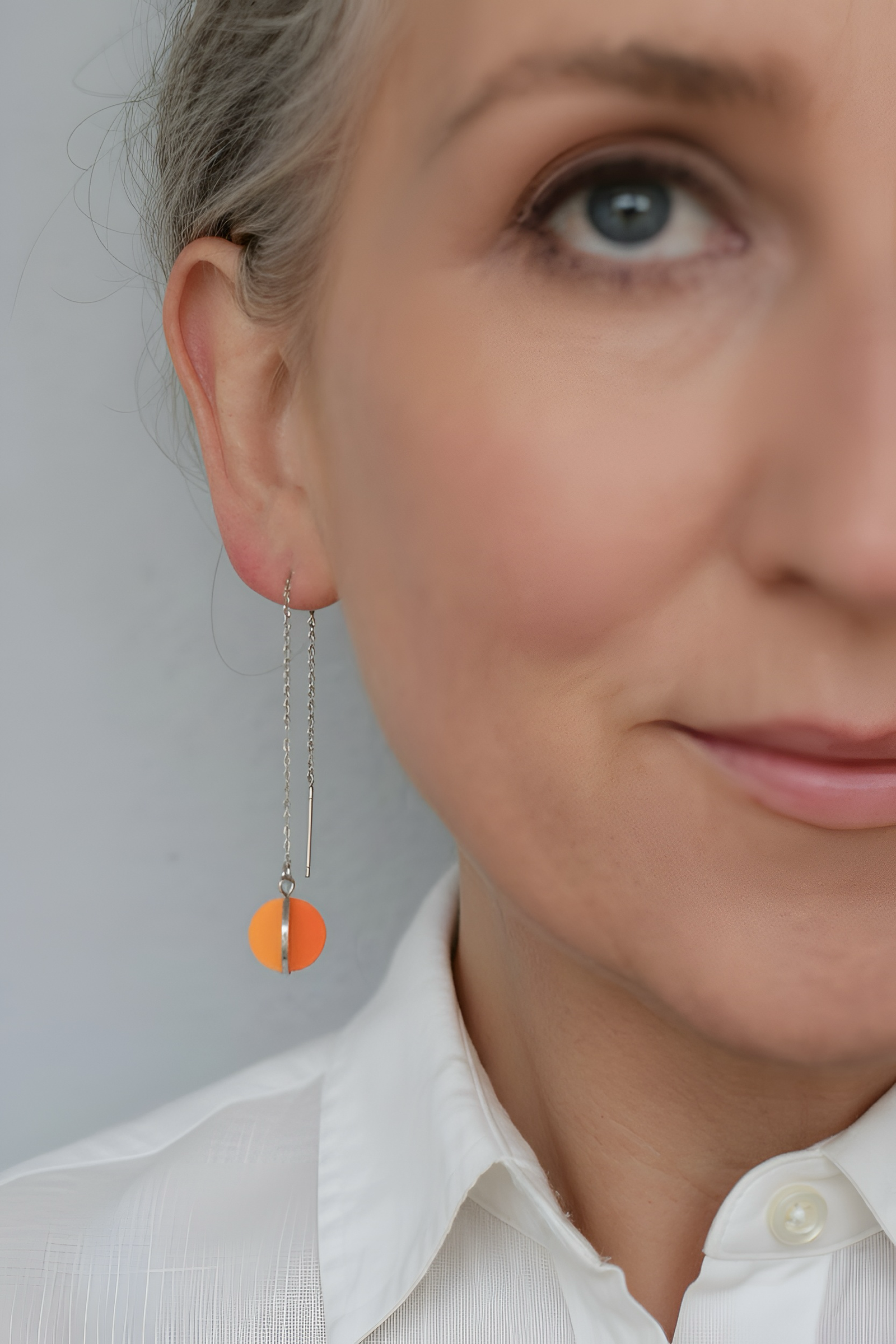 Sun kissed - colour palette pendulums - thread earrings