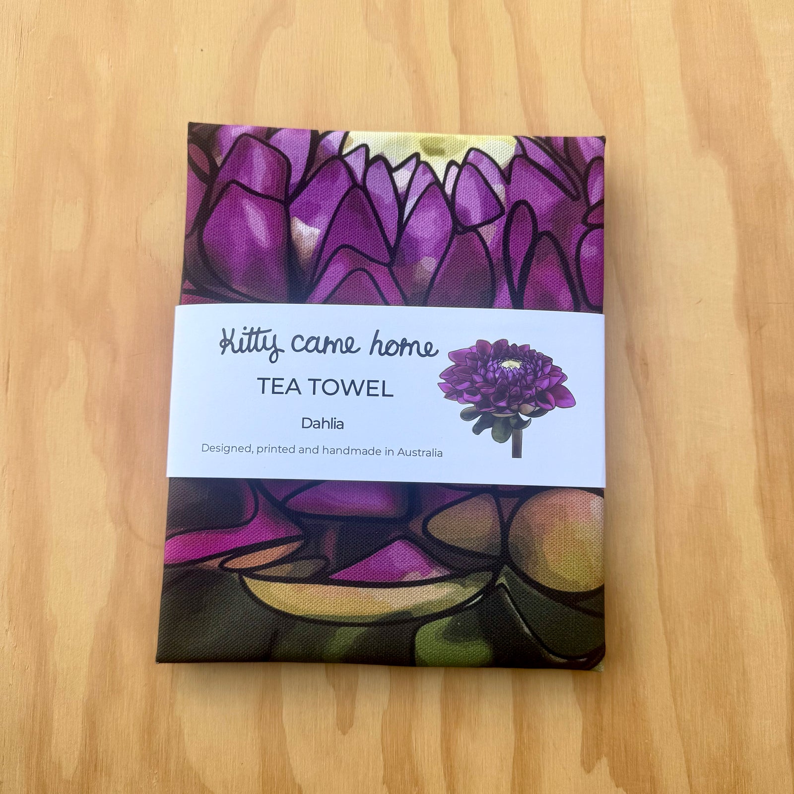 Tea Towel - Dahlia
