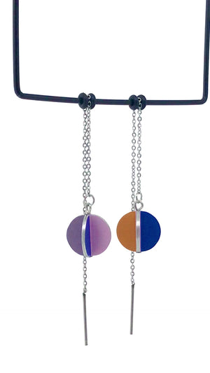 Dear Daisy - colour palette pendulums - thread earrings