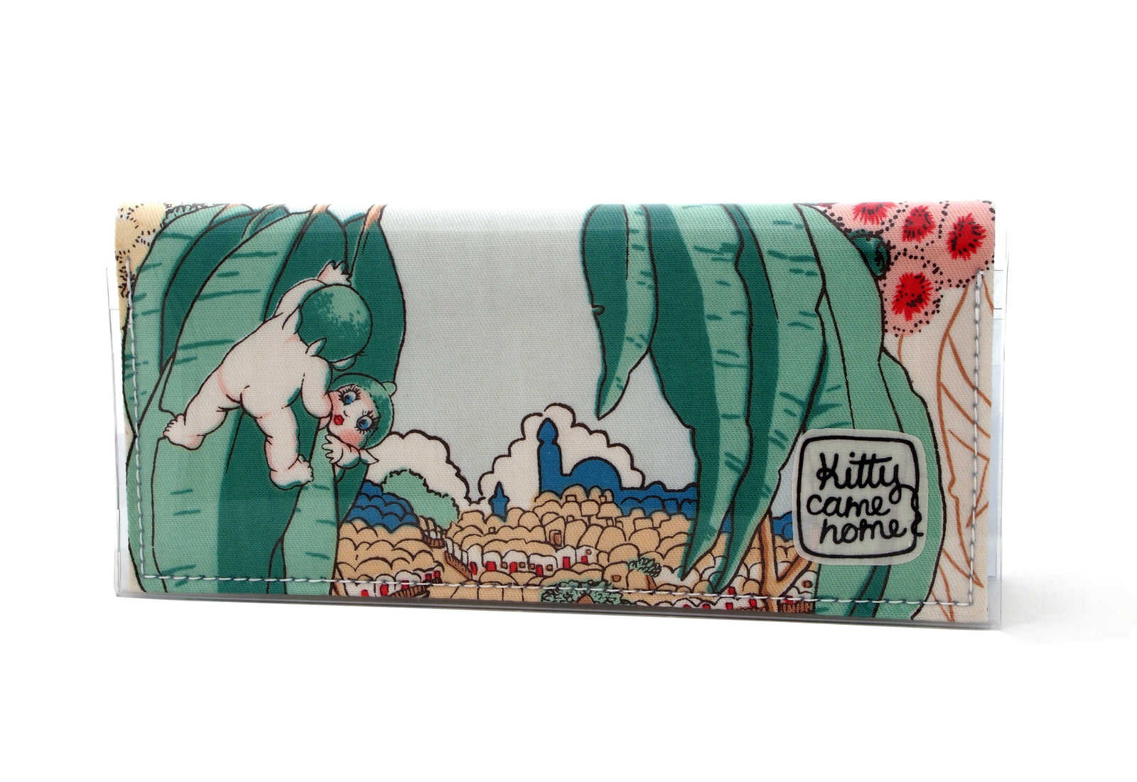 Bi-fold Clutch - May Gibbs gumnut babies - Gumnut Town