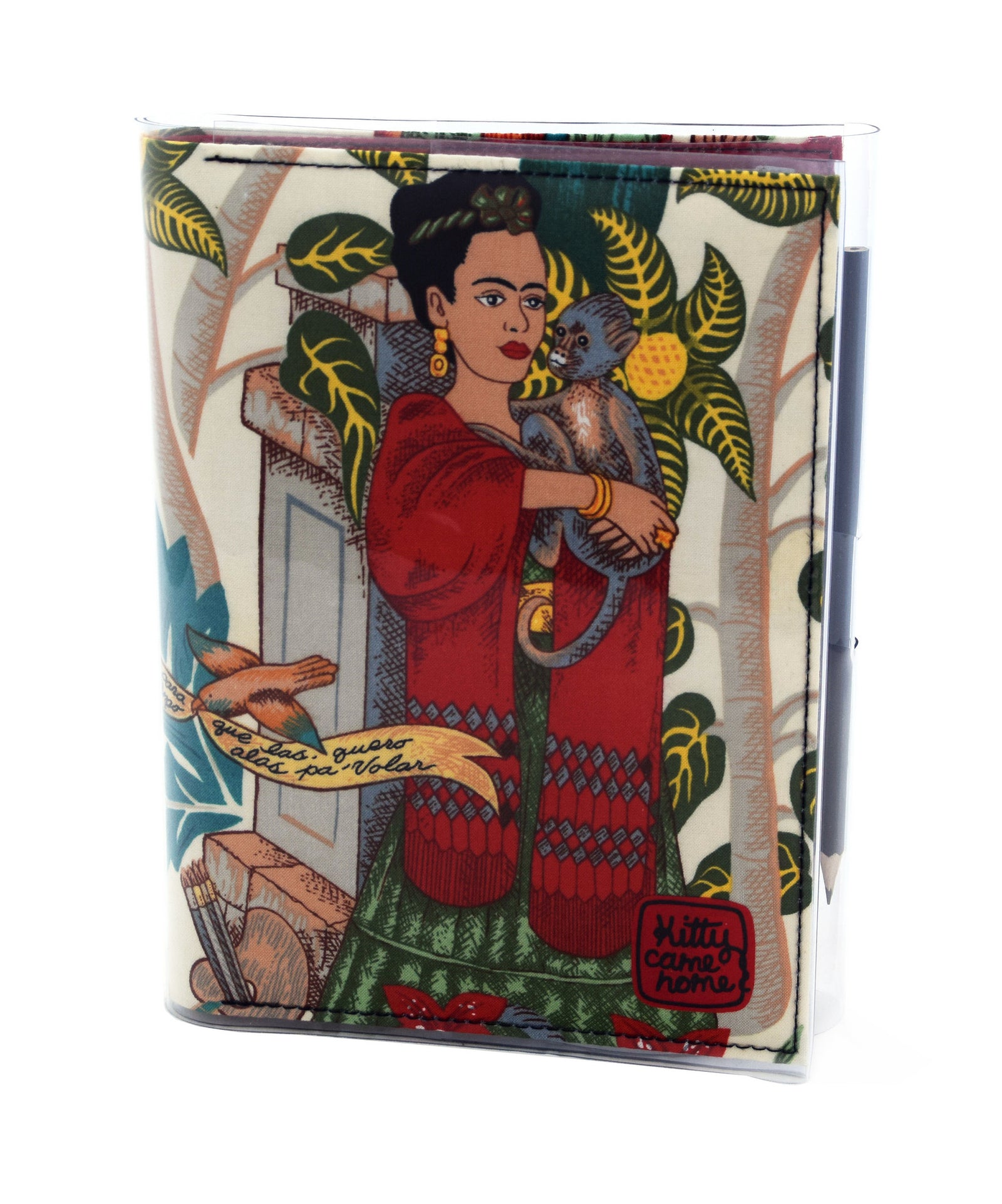 A5 Journal - Frida with monkey