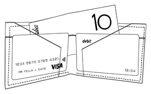 Pocket Wallet - Marimekko - Pieni Unikko - Maija Isola - red
