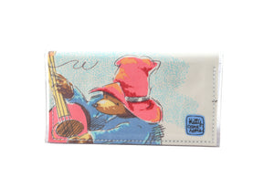 Bi-fold Mini - Paddington Bear vintage fabric