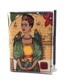 A6 Journal - Frida with parrots