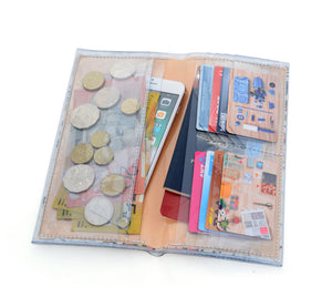 Bi-fold Plus - Jenny Kee - Uni Oz - vintage fabric