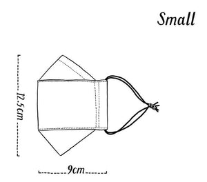 Face Mask - Plain black