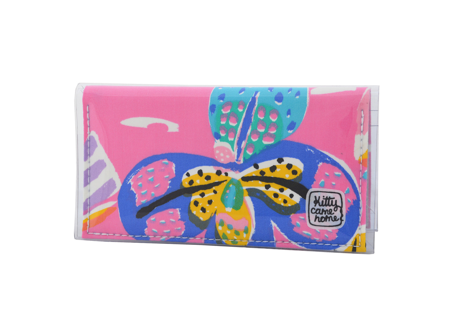 Bi-fold Mini - Ken Done - Flowers by the Sea - pink