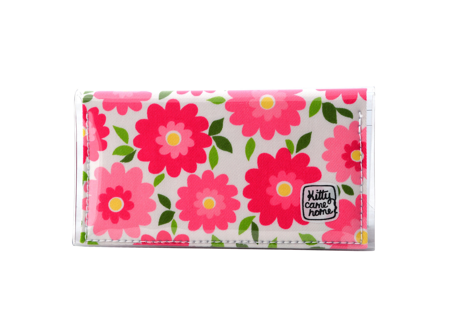 Bi-fold Mini - Retro pink floral