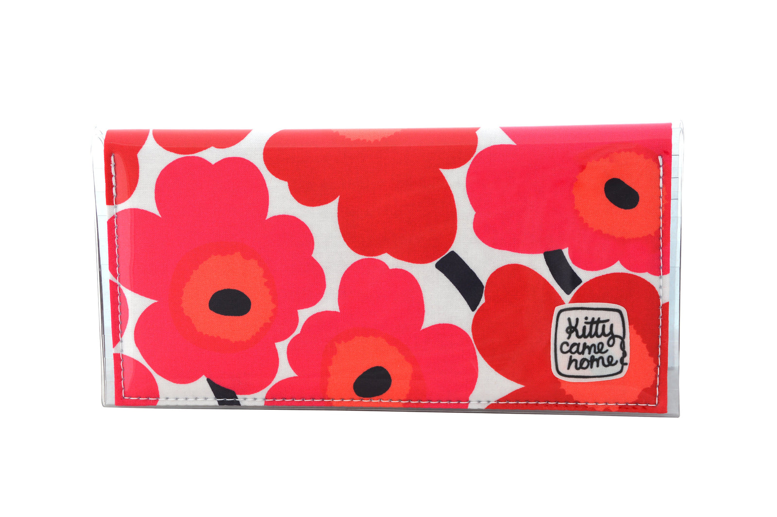 Bi-fold Plus Clutch - Marimekko - Pieni Unikko - Maija Isola - red
