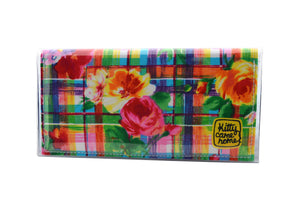 Bi-fold Plus - Tartan Rose