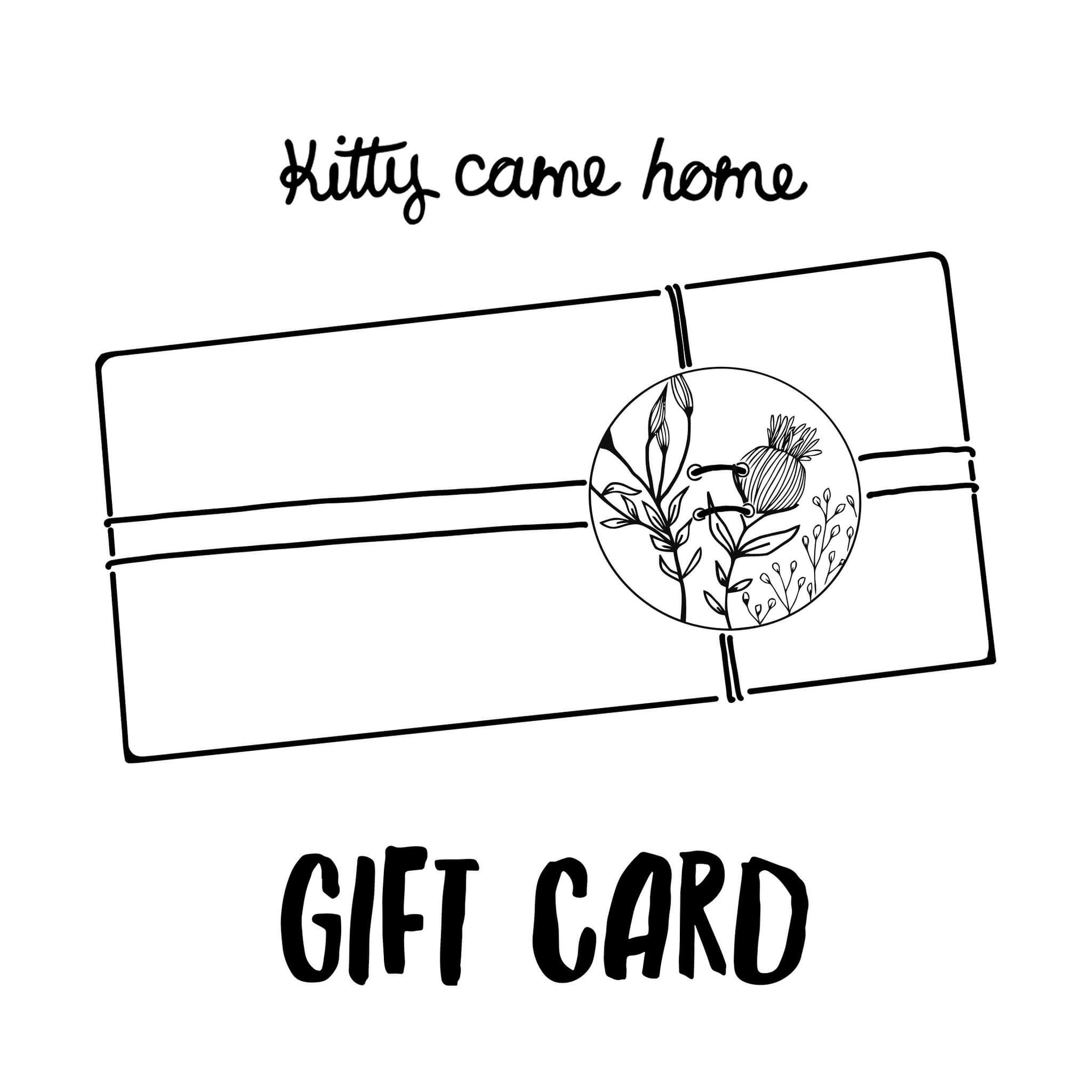 Kitty Came Home - Gift Card