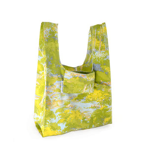 Shopping Bag - Gum trees vintage fabric