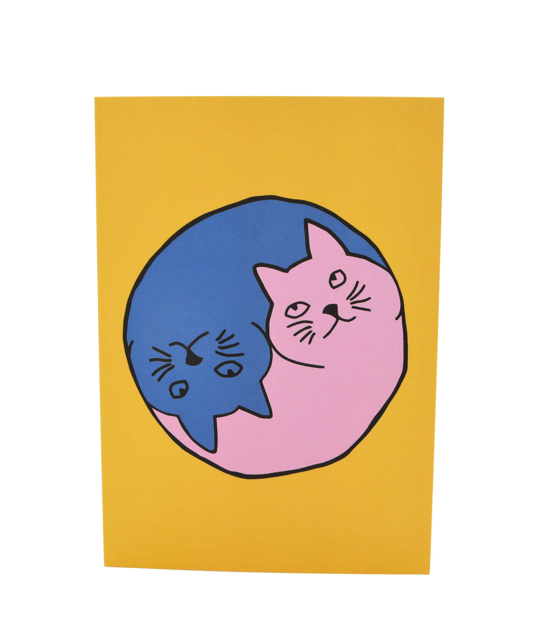 Greeting Card - Yin Yang Cats
