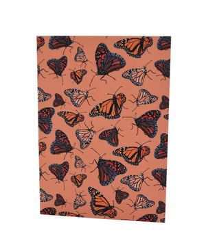 Greeting Card - Monarch butterflies