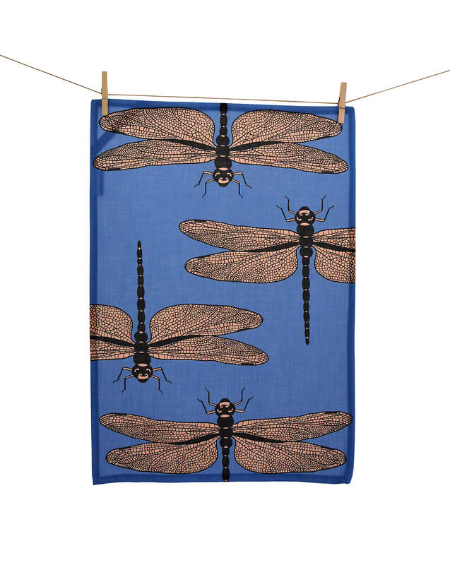 Tea Towel - A dance of dragonflies