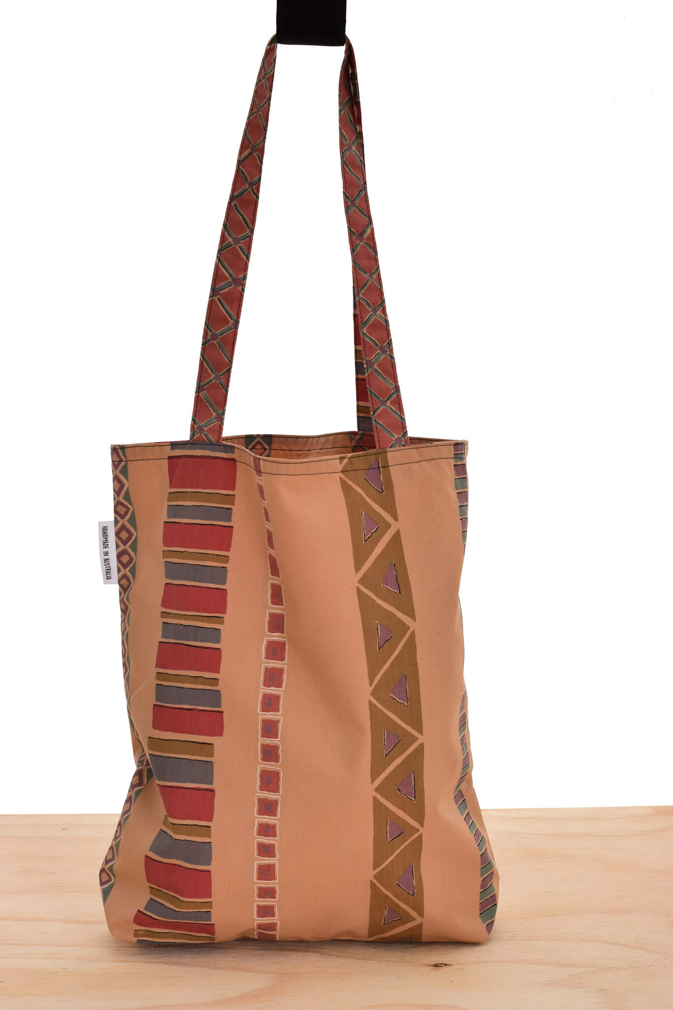 Tote Bag - Vintage Sheridan geometric