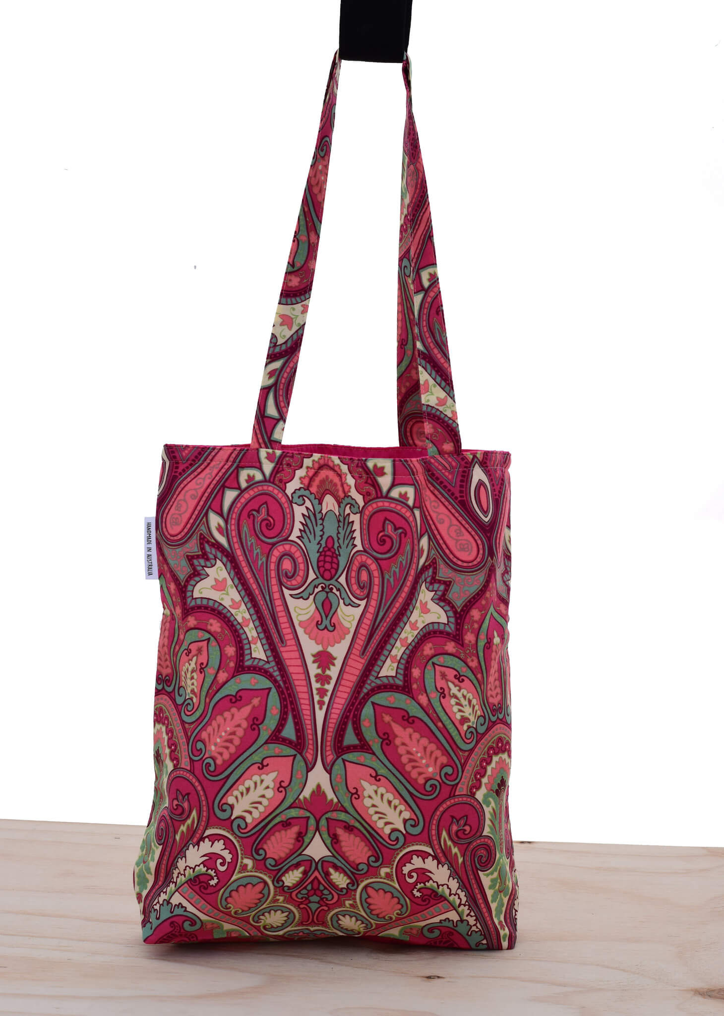 Tote Bag - Pink paisley