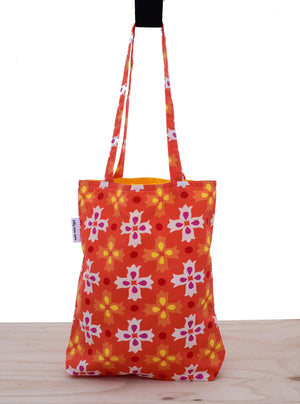 Tote Bag - Retro floral medallion