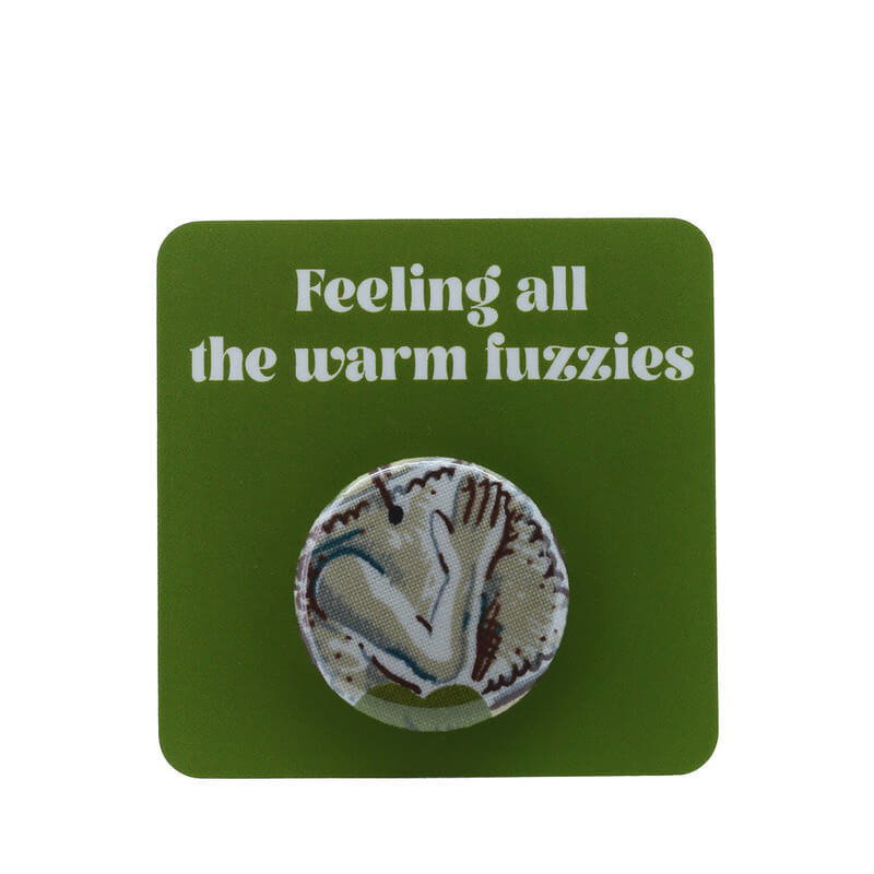 Button Badge - Frida - arm detail