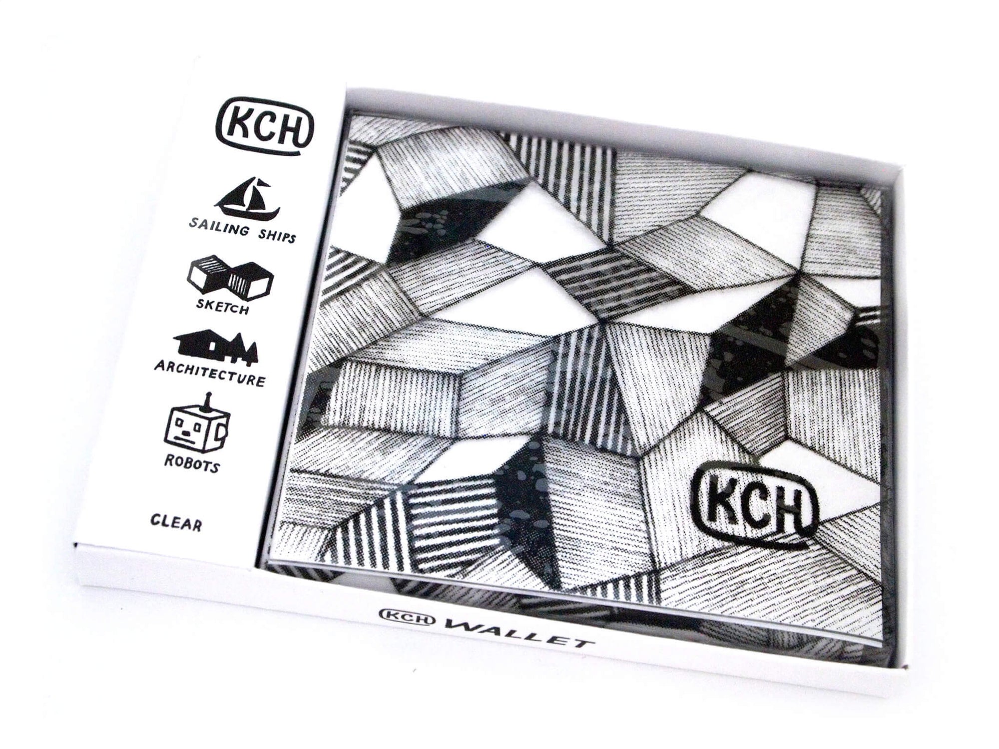 KCH clear wallet - Sketch