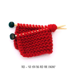 Nanna Knitted Brooch