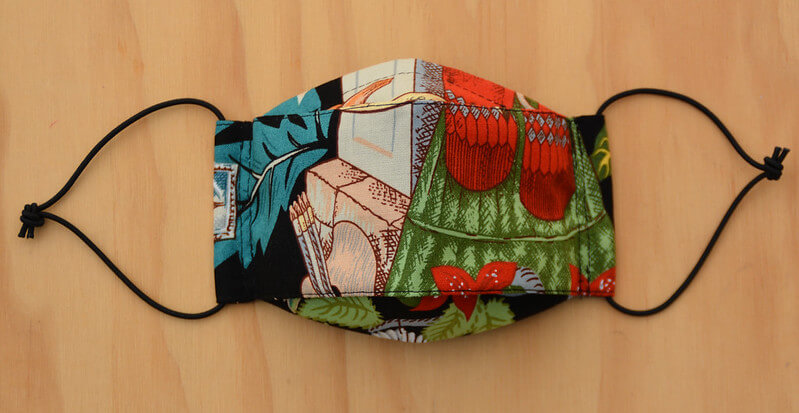 Face Mask - Frida's Garden 33