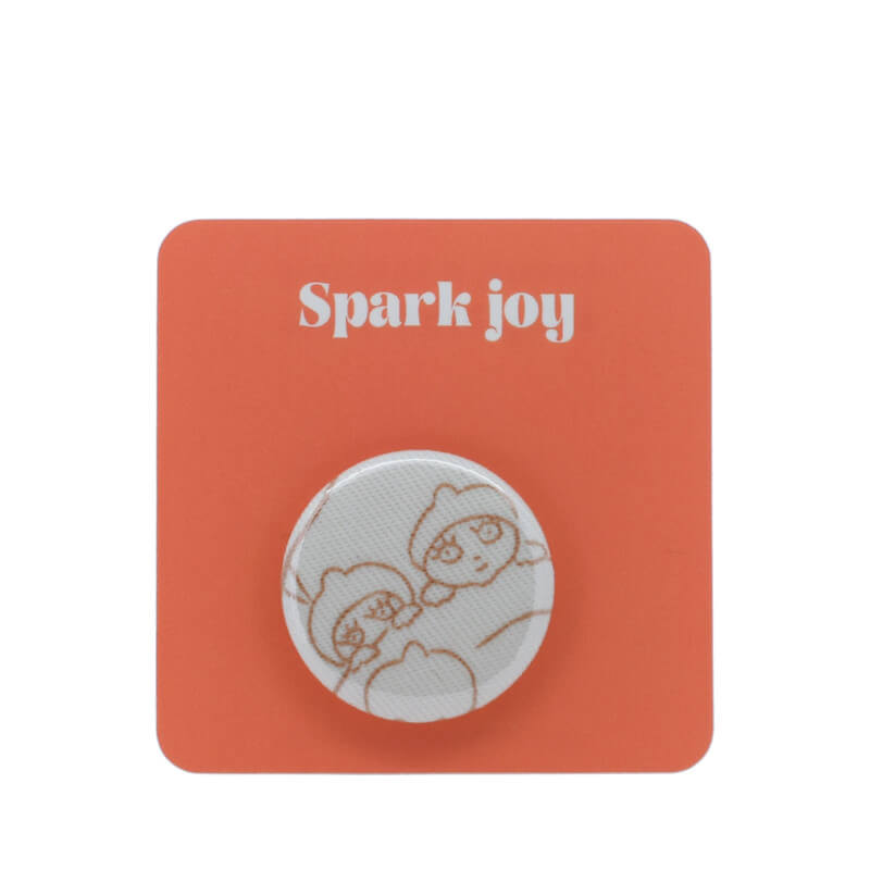 Button Badge - May Gibbs gum nut friends