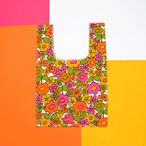 Shopping Bag - Happy vintage floral