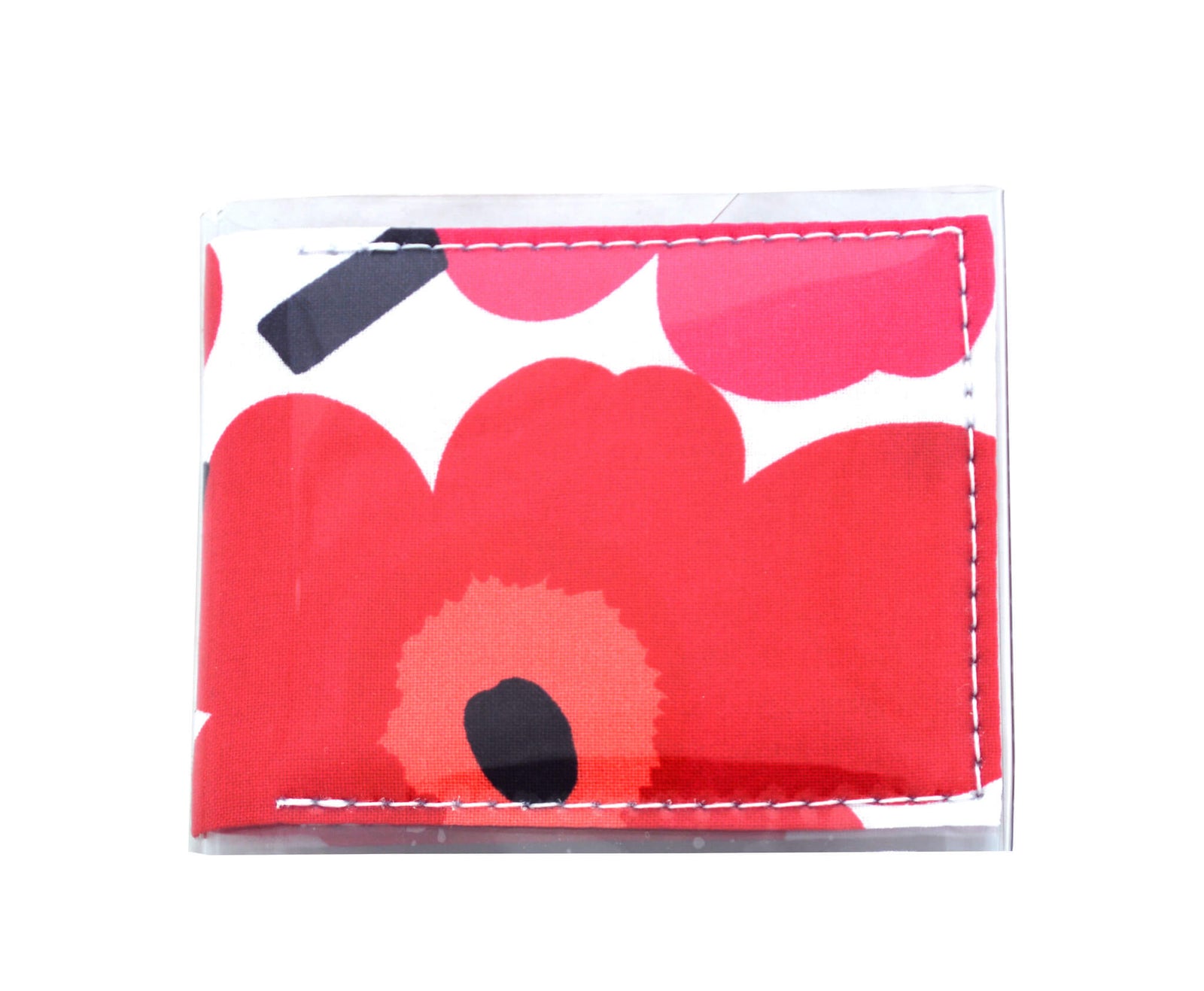 Card Wallet - Marimekko - Pieni Unikko - Maija Isola - red