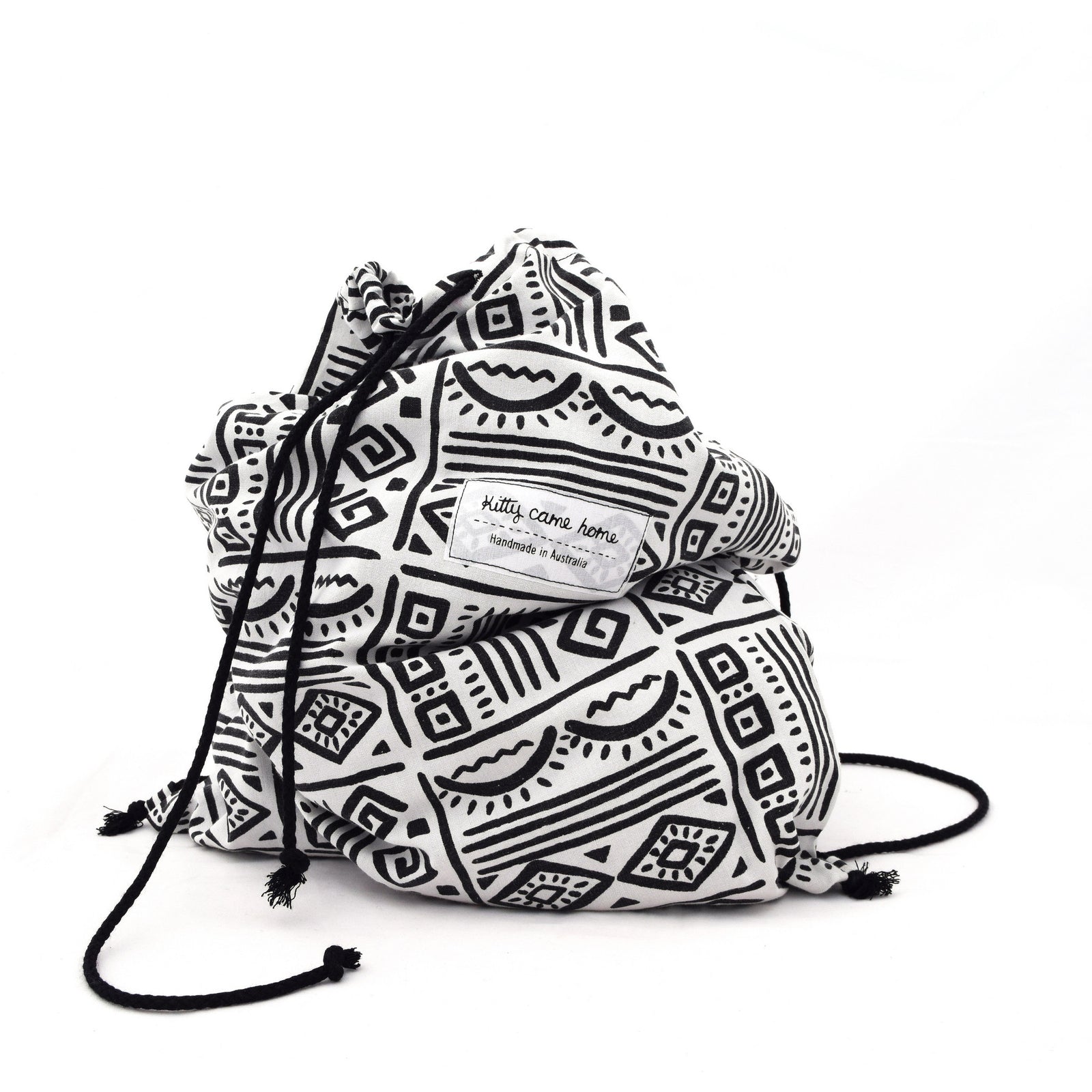 Backpack tote - Abstract markings