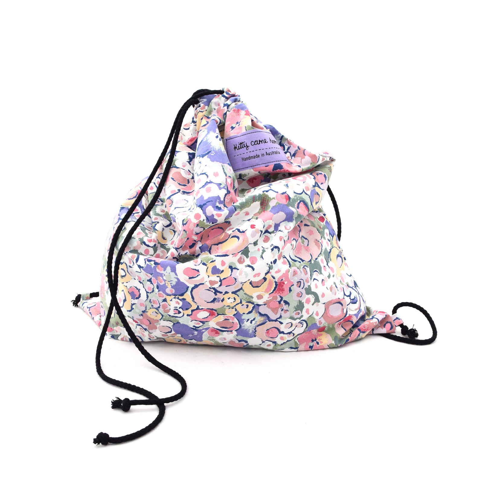 Backpack tote - Floral impressions