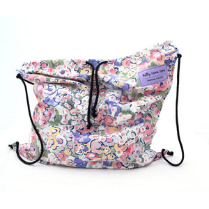 Backpack tote - Floral impressions