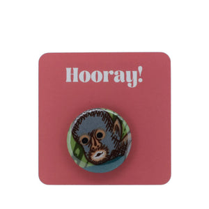 Button Badge - Frida - Monkey