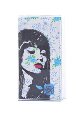 2023 Diary - Irving Baby - stencil graffiti girl blue