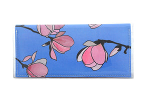 Bi-fold Clutch - Magnolia - Blue sky