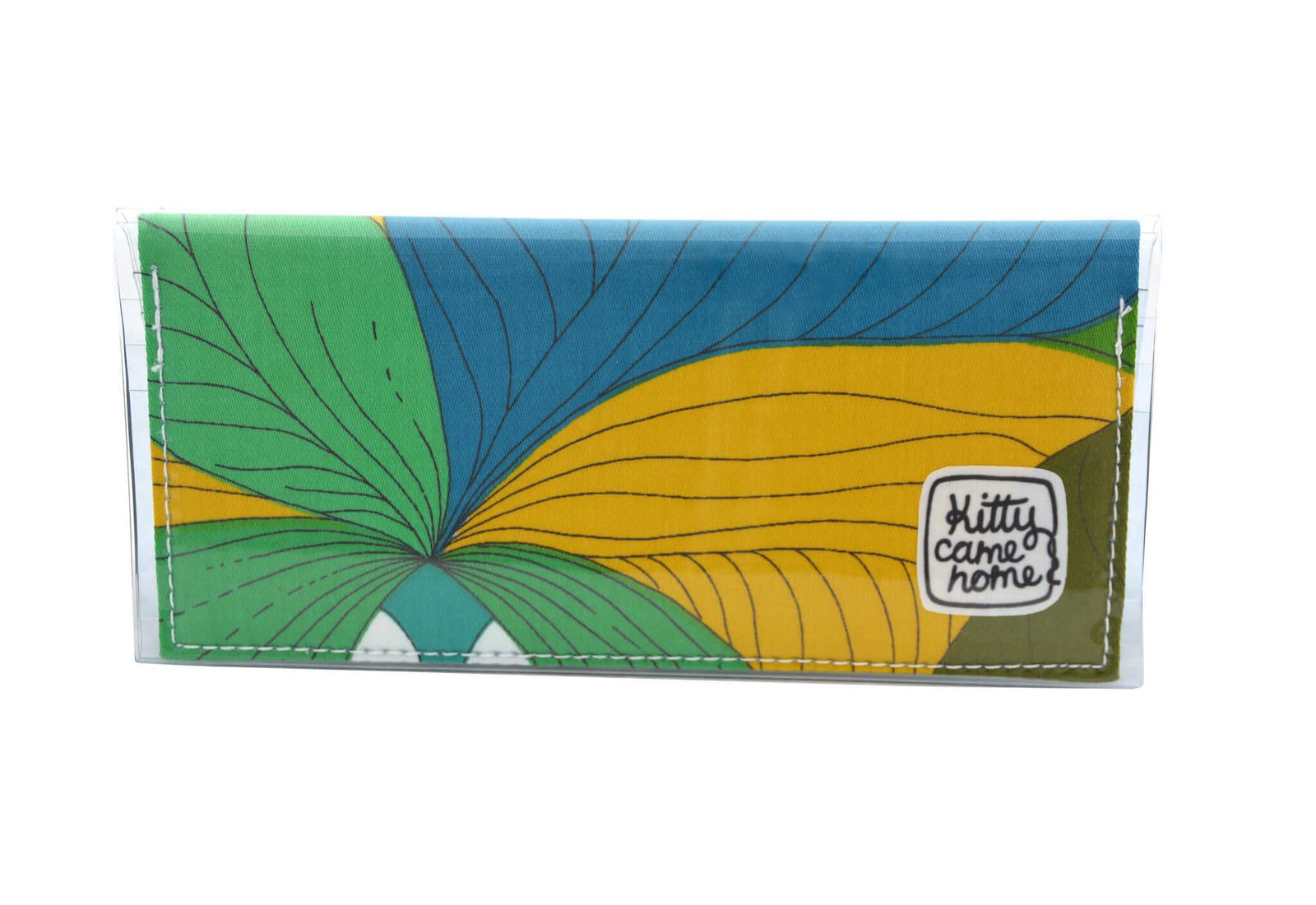 Bi-fold Clutch - Vintage flouncy floral