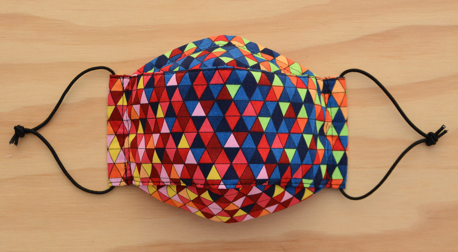 Face Mask - Warm triangles